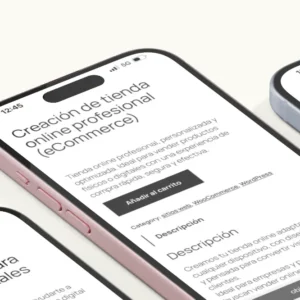 Creación de tienda online profesional (eCommerce)